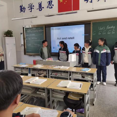 践行“三学三练，携手共成长”——蔡集初中“三学课堂”交流活动