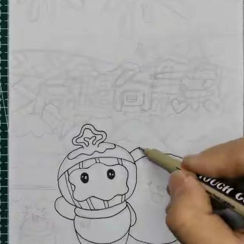 襄阳职业技术学院 学前2003 汪亚萍 美术技能