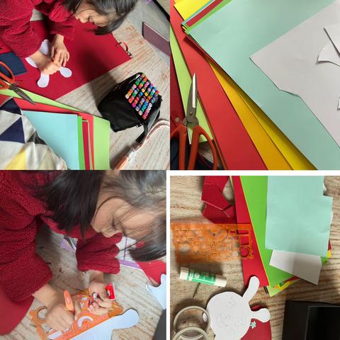 亲子创意兔年鞭炮 之工艺品兔年有余-郁琳菲