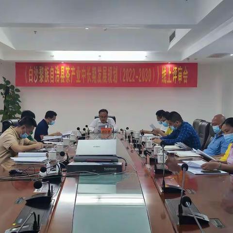 《白沙黎族自治县茶产业中长期发展规（2022-2030）》通过专家评审