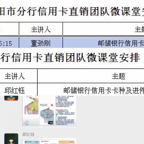 咸阳市分行开展疫情防控期间信用卡技能提升微课堂活动