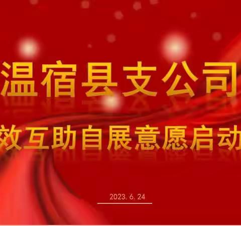 “决胜半年，全力冲刺”阿克苏分公司关总一行莅临温宿县支公司指导工作