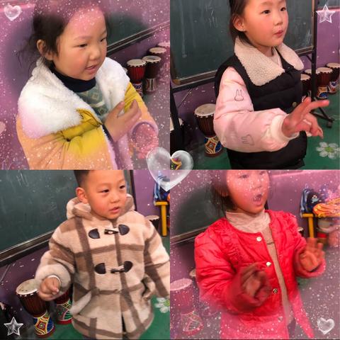 杨庄小学附属幼儿园的宝贝们全脑开发课程剪影