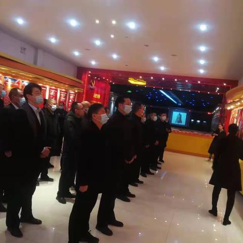 永济支行党总支前往永济廉政警示教育基地参观学习