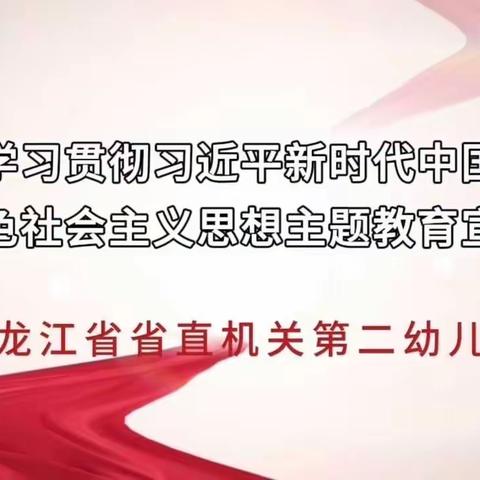 学习贯彻习近平新时代中国特色社会主义思想主题教育宣讲——黑龙江省省直机关第二幼儿园 王雪鹰