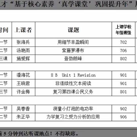 落实“双减”新政策  名优人才展风采——兵房初中开展名优人才展示活动