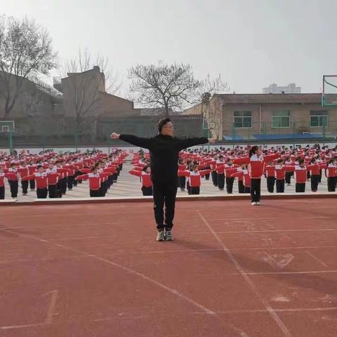 运城市武术协会“武术进校园”系列活动之芮城县七一小学少儿长拳