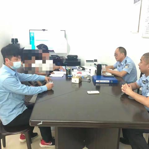 昌江县司法局石碌司法所开展远程视频会见工作