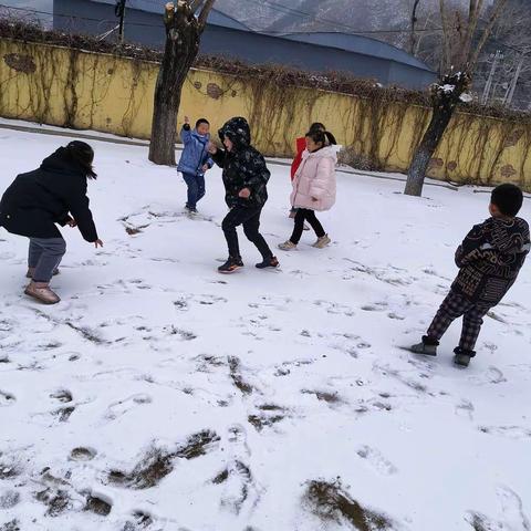 赵各庄学区李各庄幼儿园      初雪——与你相遇