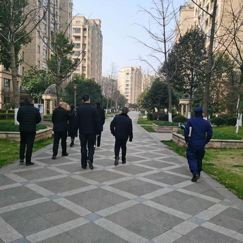 2022年1月12日南江名郡小区消防安全隐患整治