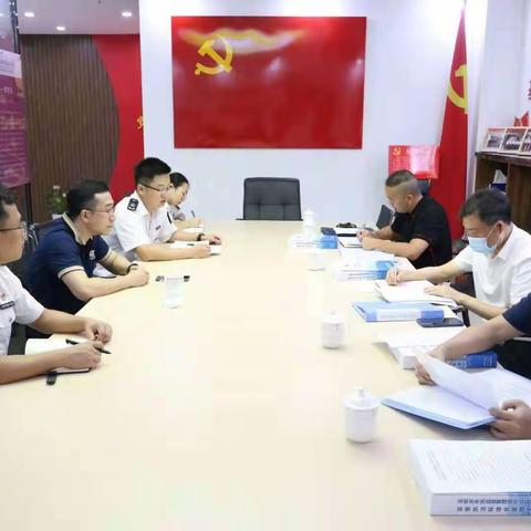 大鹏局主要领导带队到坪山局龙田所调研学习“管办分离”改革经验