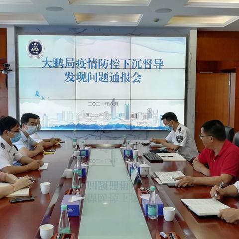 大鹏局强化督查推动疫情防控扎实有效开展