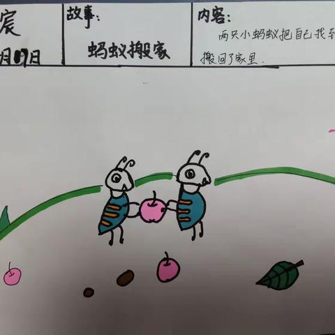 4月17日亲子阅读，表征画