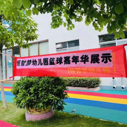 恒智梦幼儿园“玩转篮球 展示自我”——篮球班期末汇报