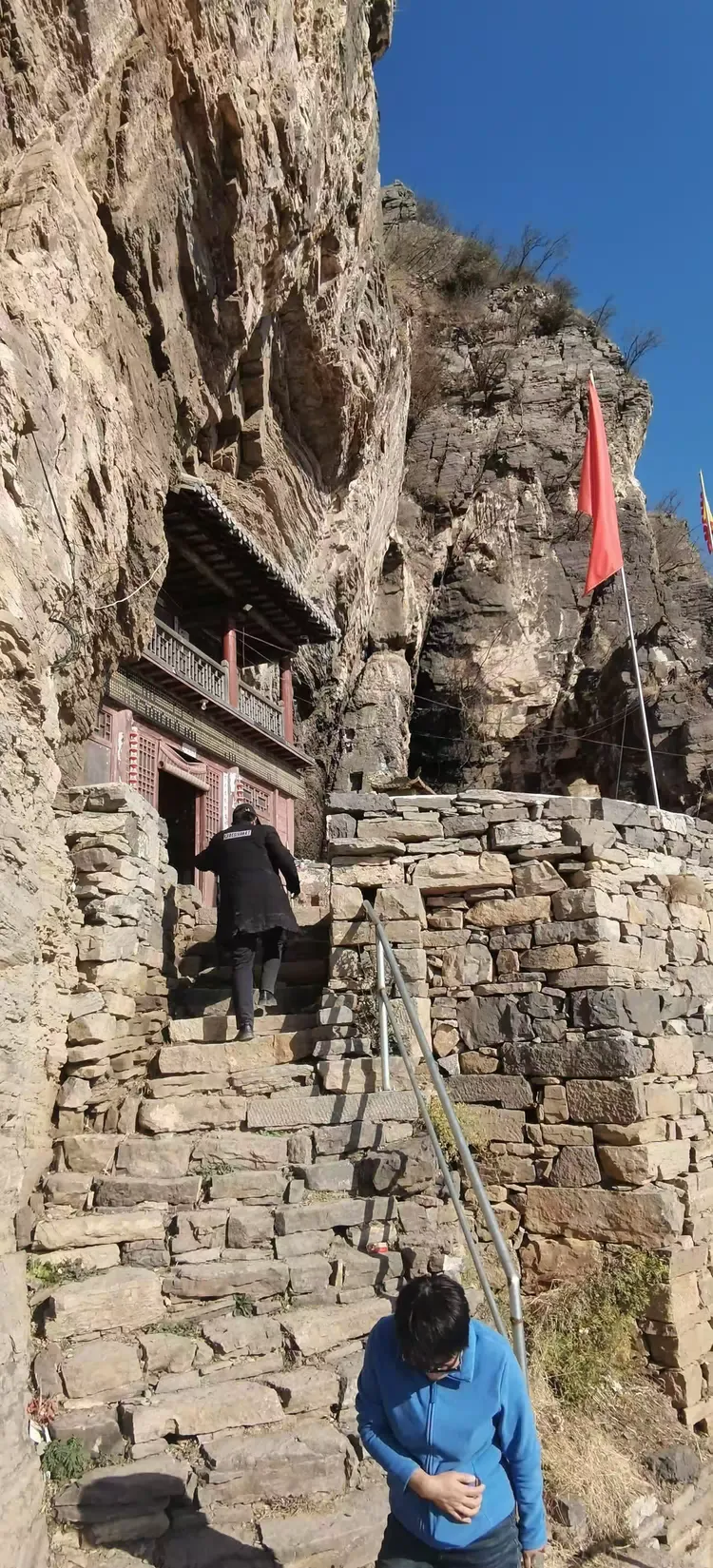 徒步穿越清凉庵∽地谷岭∽苦奶奶庙∽朝歌寨