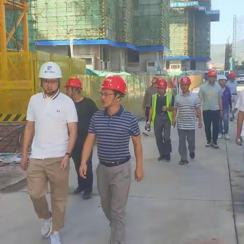 生态工贸区管委会领导带队开展迎党的“二十大”安全生产检查活动