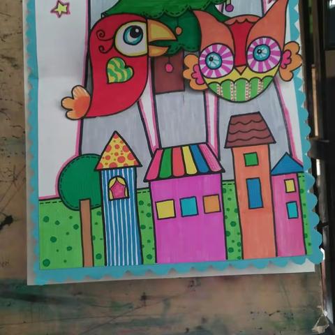 今天我的画不一样