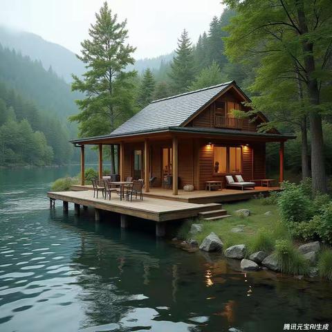 河边的小屋