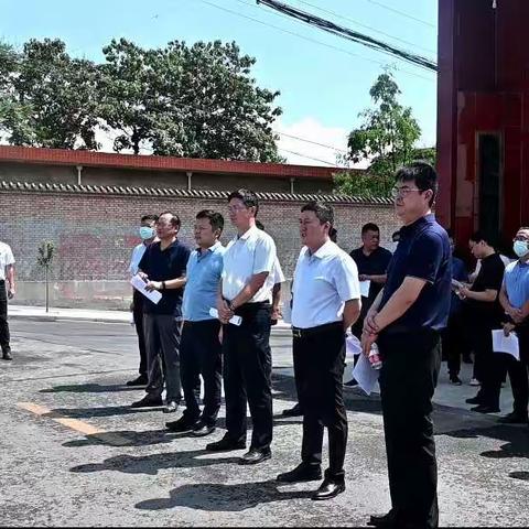 闻喜县人居环境“六乱”整治观摩团到东镇观摩督导