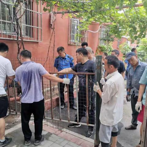 东海街“创卫复审”工作记录，6月30日。