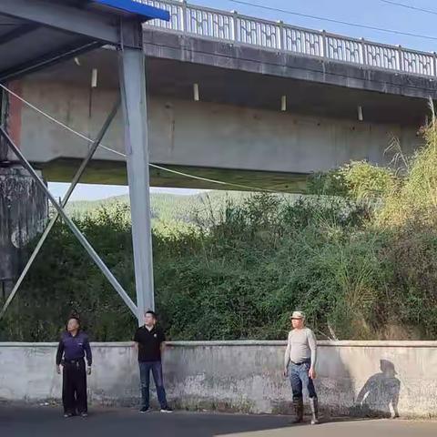 常山开发区积极开展护路巡防工作