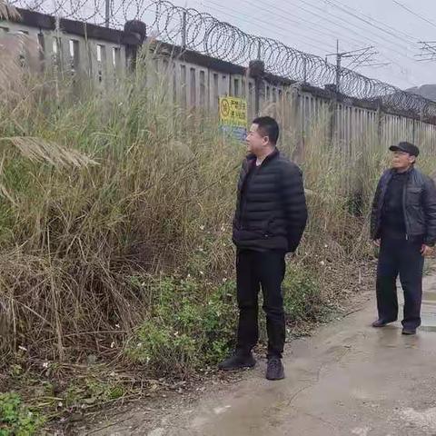 常山开发区护路办开展线路巡查工作