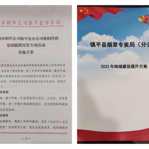 笃行实干提质效 局势谋远开新局——镇平县分公司全力以赴打赢卷烟营销基础提质攻坚战