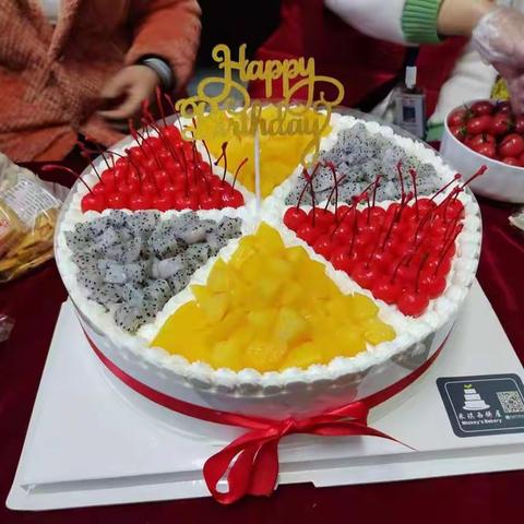 记广水中山店员工生日会