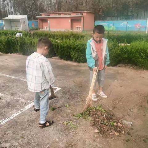 我爱劳动        一一一一盆泉小学一年级