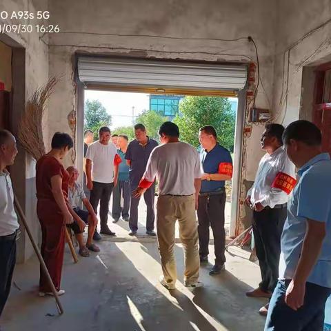栏杆街道办事处单楼村开展安全生产大巡逻