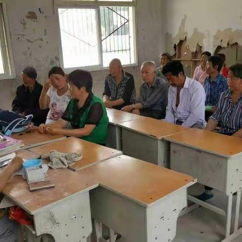 栏杆镇许岗小学防溺水宣传活动