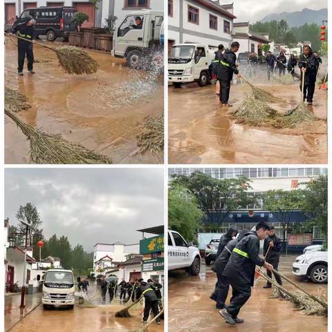 花果山乡：开展道路清扫，保障出行安全