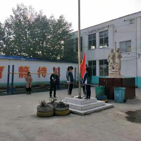 三村小学第八周升旗仪式