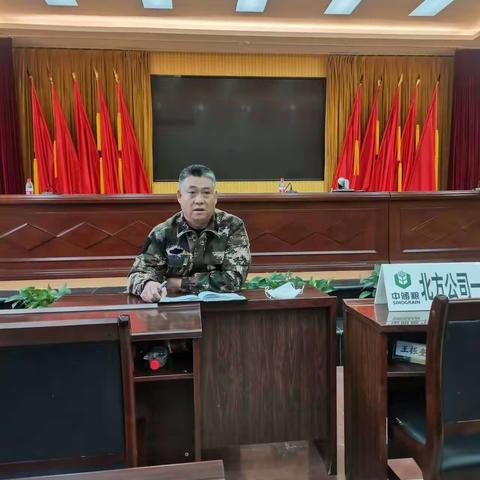 一场一中队冬训冬管部署并开展冬训工作