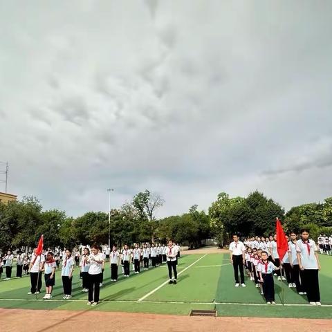 红领巾 爱祖国——第九小学一年级入队仪式