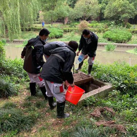 奥林匹克花园2020年防台防汛应急抢险演练