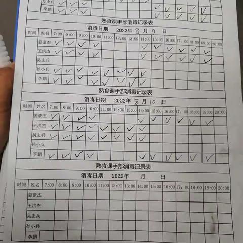 2022年8月11日人民店品控巡场问题及整改