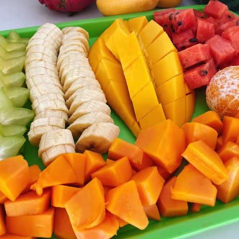 国昌幼儿园哈佛二班——厨艺课“酸奶水果捞”