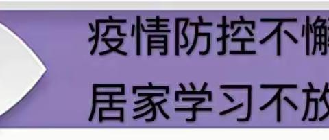 疫情隔离不隔心                                         师幼携手共成长