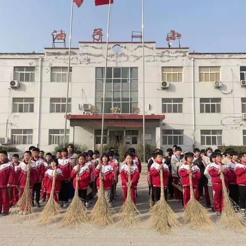 安平县程油子乡第一小学志愿服务队“ 争做环保小卫士”志愿服务活动