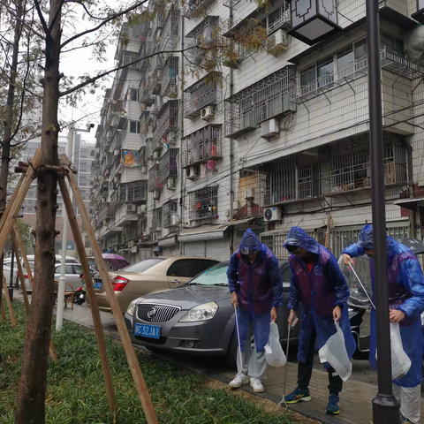 【玉海街道】镇海门社区开展青少年环境卫生清扫活动