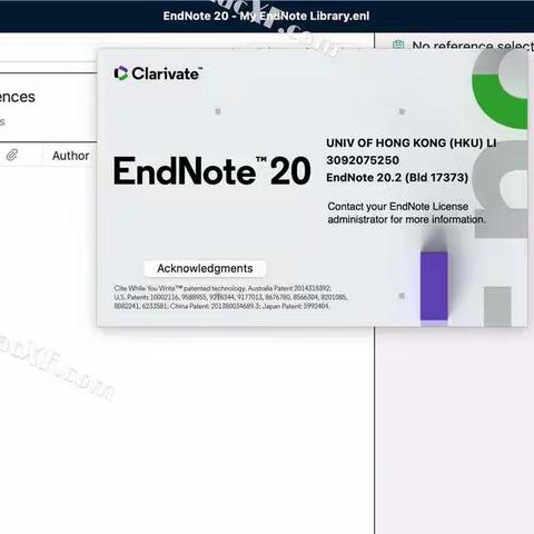 EndNote 20 Mac/win(文献管理软件)最新版