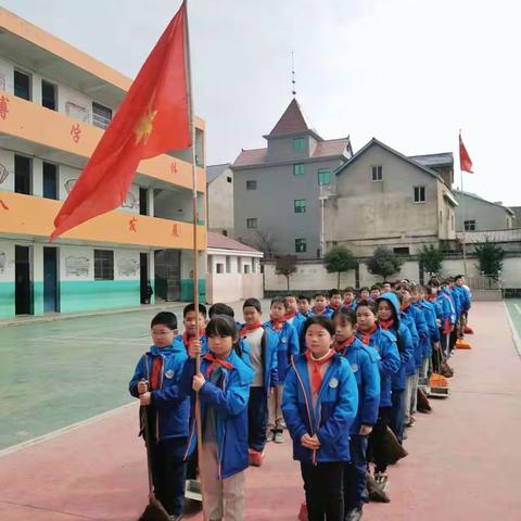 弘扬雷锋精神，优化发展环境，共建文明家园——四十里街中心学校全体师生向雷锋学习