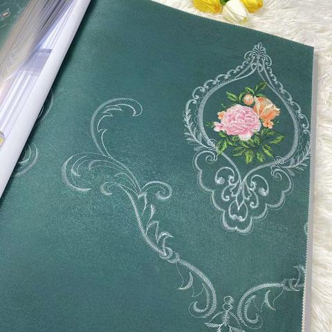 格曼墙布大花刺绣本Y01 可定制3.2米