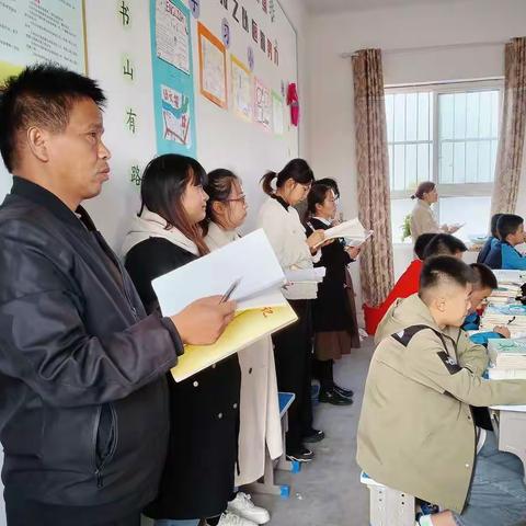 思源实验学校八年级英语听评课活动