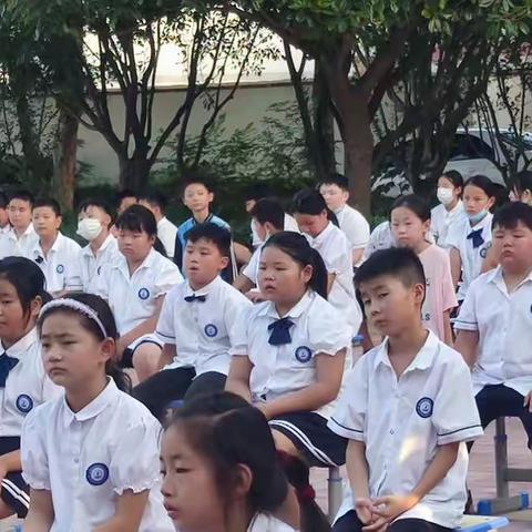 颍阳镇洪村寺中心小学2022——2023学年度秋季开学典礼暨表彰大会