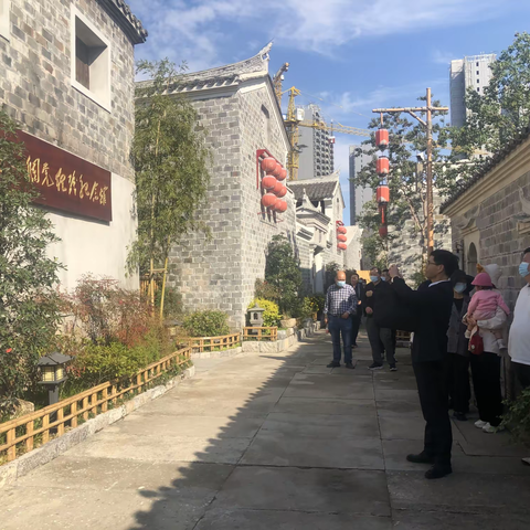 洪家街道街洪村结对商会开展系列活动