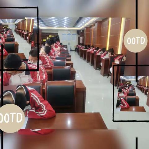 西安市经开第一学校六中校区九年级英语学科竞赛如期举行