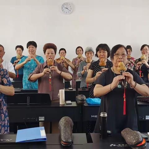 我的老年大学之二-葫芦丝班