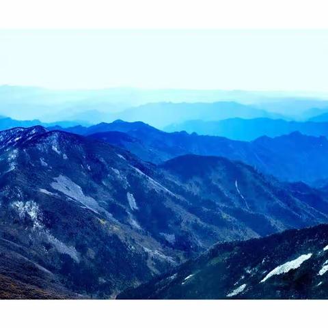 秋见光雾山之太白风景